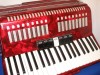 Aidi Accordion full size in red pearloid